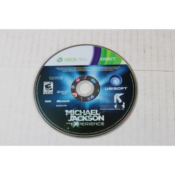 Michael Jackson: The Experience (Microsoft Xbox 360) game disc only, tested - Picture 2 of 9